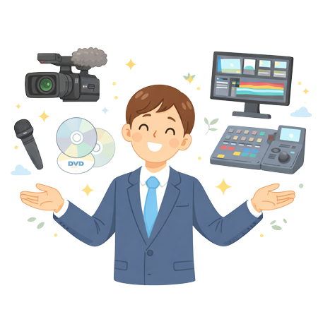 プロに任せて安心する先生のイラスト